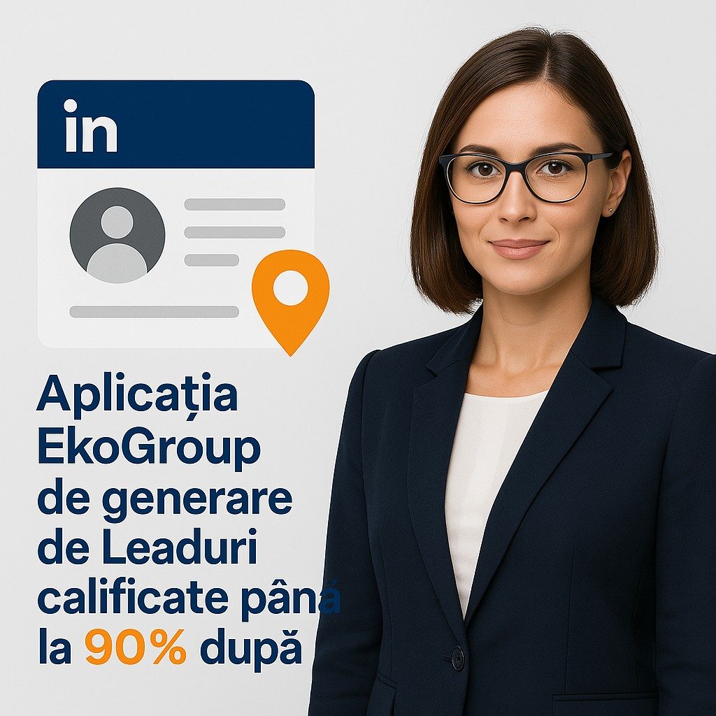 Strategii Eficiente de Lead Generation B2B: Eduard Petrescu și Abordarea Aplicației Ekogroup de Generare Lead-uri pe LinkedIn