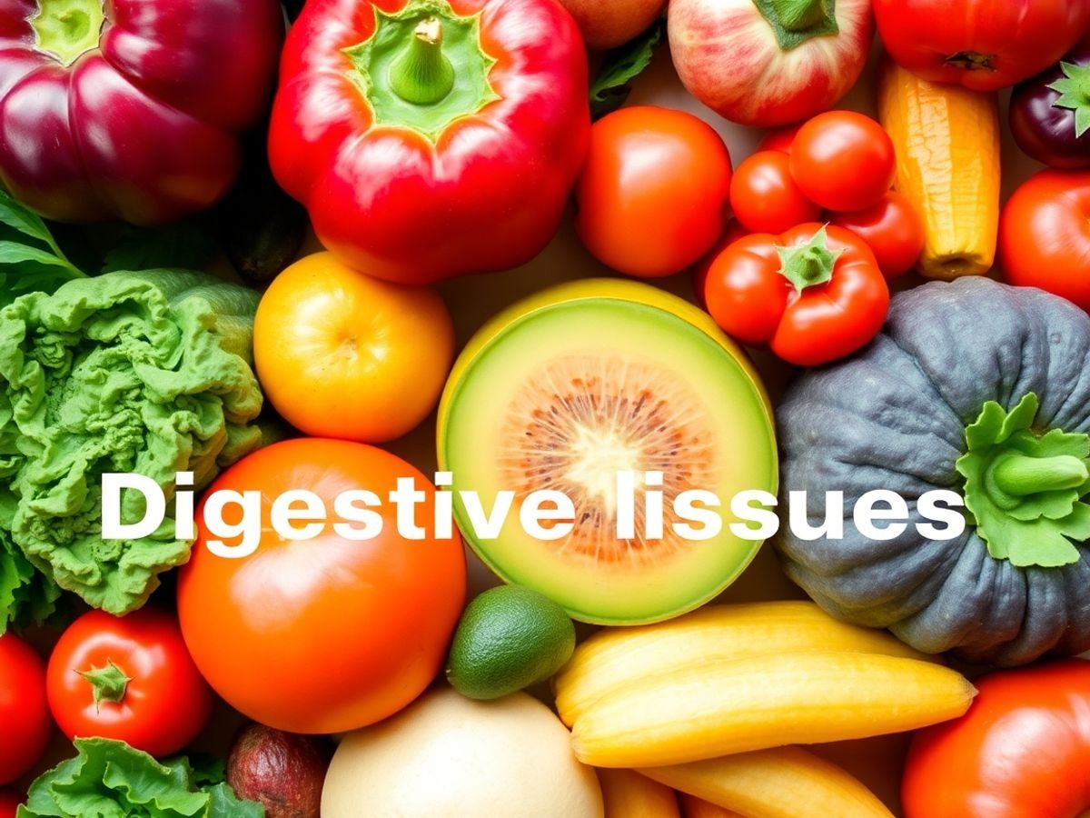 Fructe și legume proaspete pentru sănătatea digestivă.