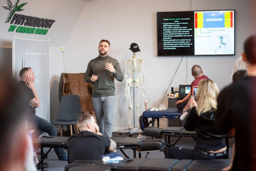 Înscrieri curs chiropractică la Chișinău – Cristian Drosu predă tehnici de manipulări articulare sigure și eficiente