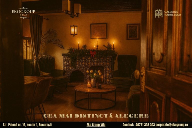 Destinații de Crăciun: Eleganța Crăciunului anilor ’30 la Eko Group Vila, o experiență unică în București