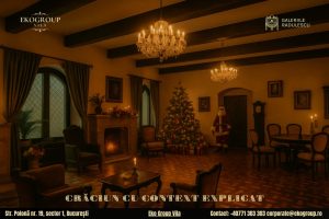 Evenimente de Crăciun București: Magia Crăciunului anilor ’30 la Eko Group Vila, o experiență unică şi elegantă în Capitală